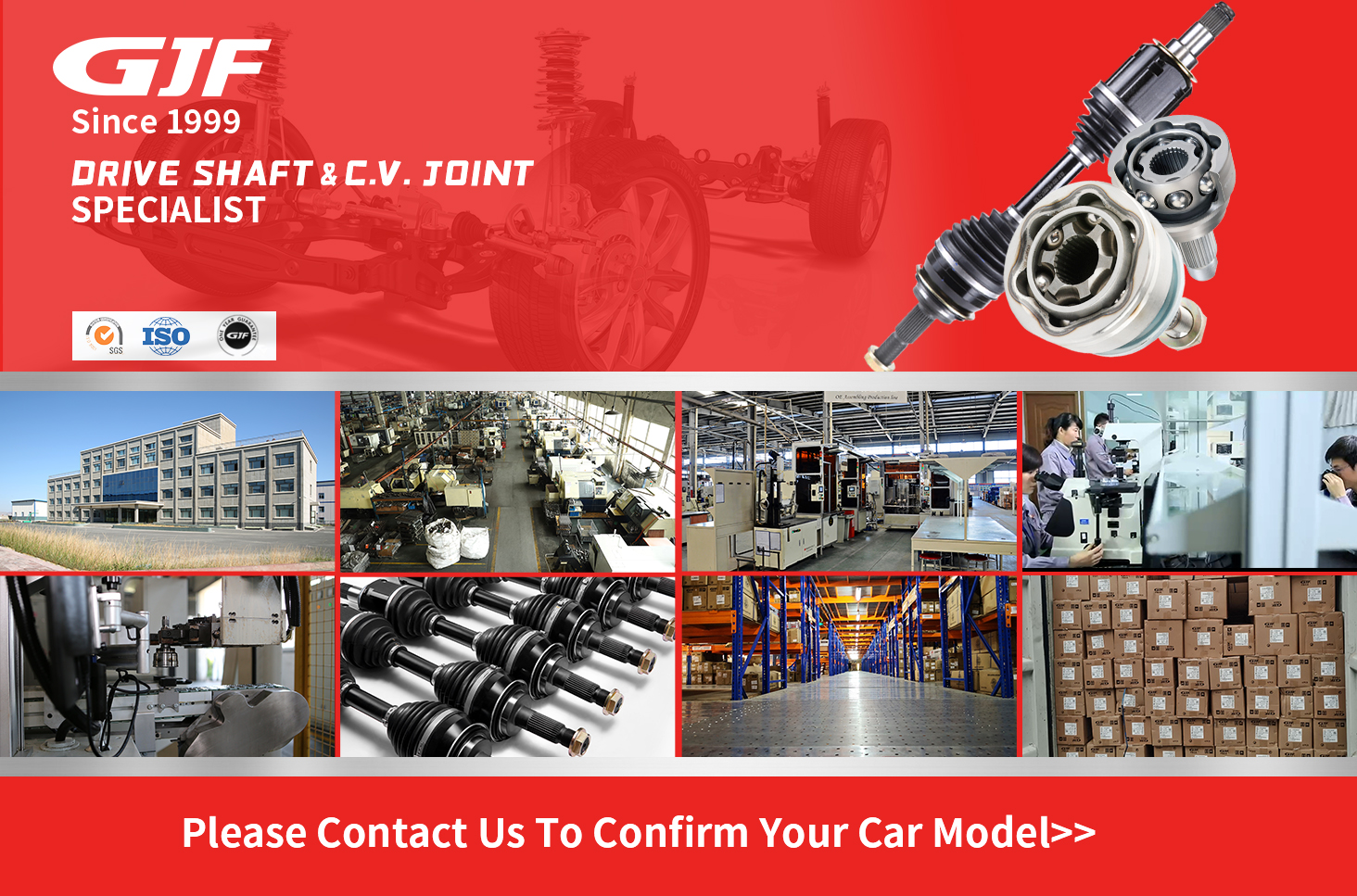 GJF Auto Drive Shaft For Mitsubishi Pajero V93W 3815A195 3815A196