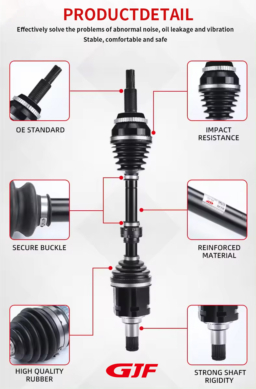 GJF Auto Parts Left Drive Shaft For Nissan Sunny B15 39101-4M771