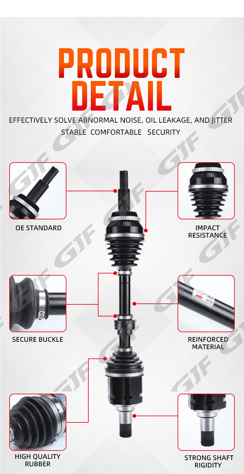 GJF Auto CV Axle Shaft For Mitsubishi Lancer V93W 3815A459 3815A454